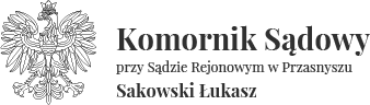 Komornik - Łukasz Sakowski